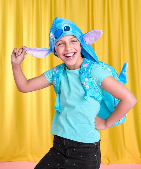 Smiggle - Рюкзак для детского сада с капюшоном Stitch Junior