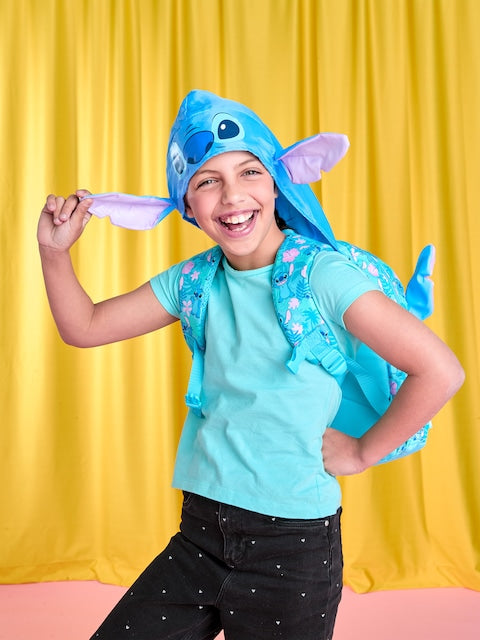 Smiggle - Рюкзак для детского сада с капюшоном Stitch Junior