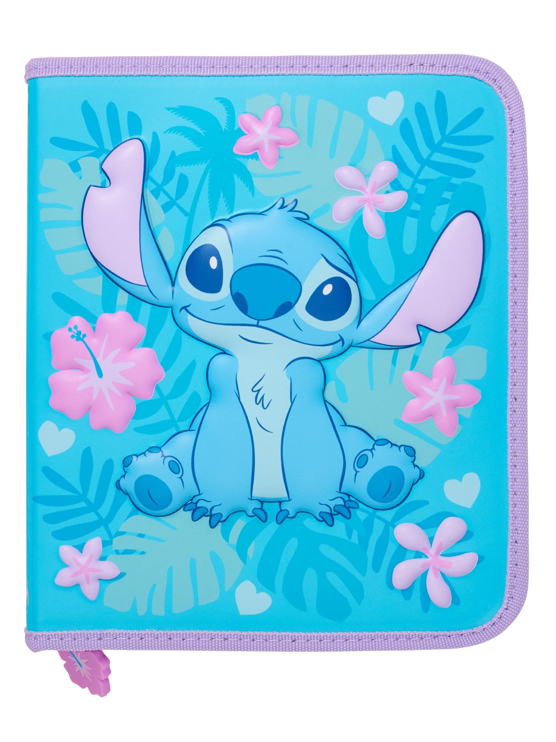 Smiggle - Набор канцелярских принадлежностей Stitch и пенал