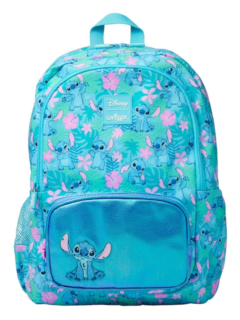 Smiggle - Классический школьный рюкзак Stitch