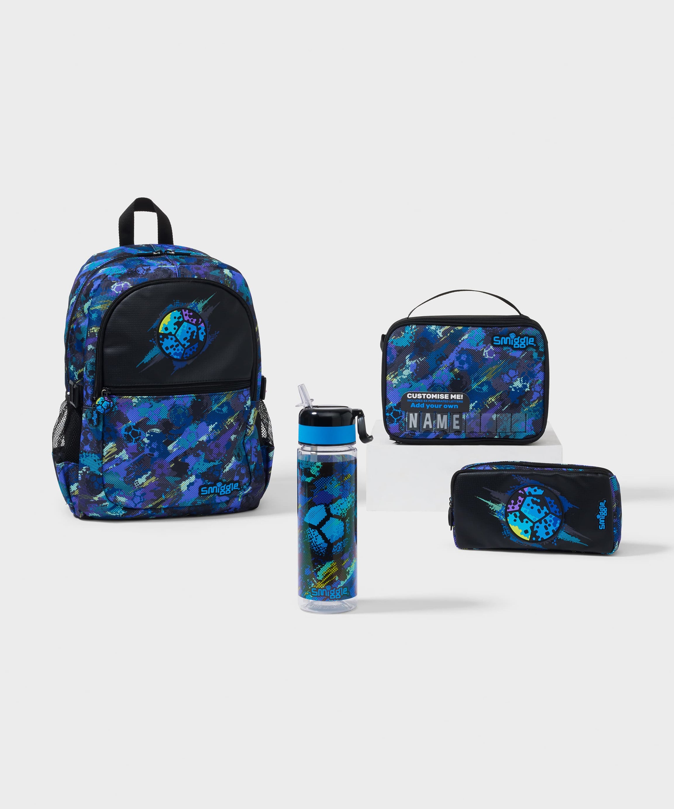 Smiggle - Набор из 4 школьных рюкзаков Trailblazer