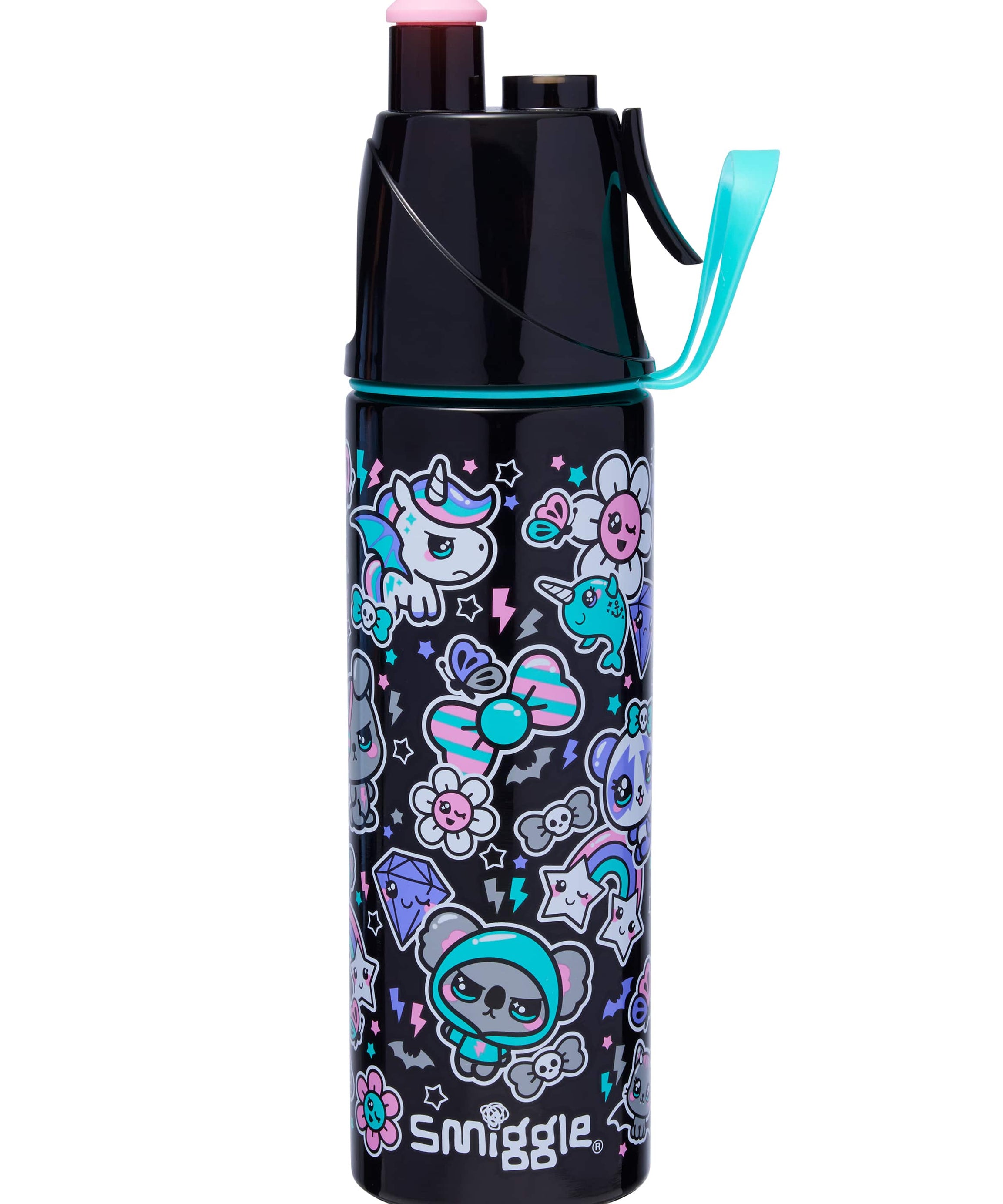 Smiggle - Trailblazer Стальной фляжка с распылителем воды 500ML