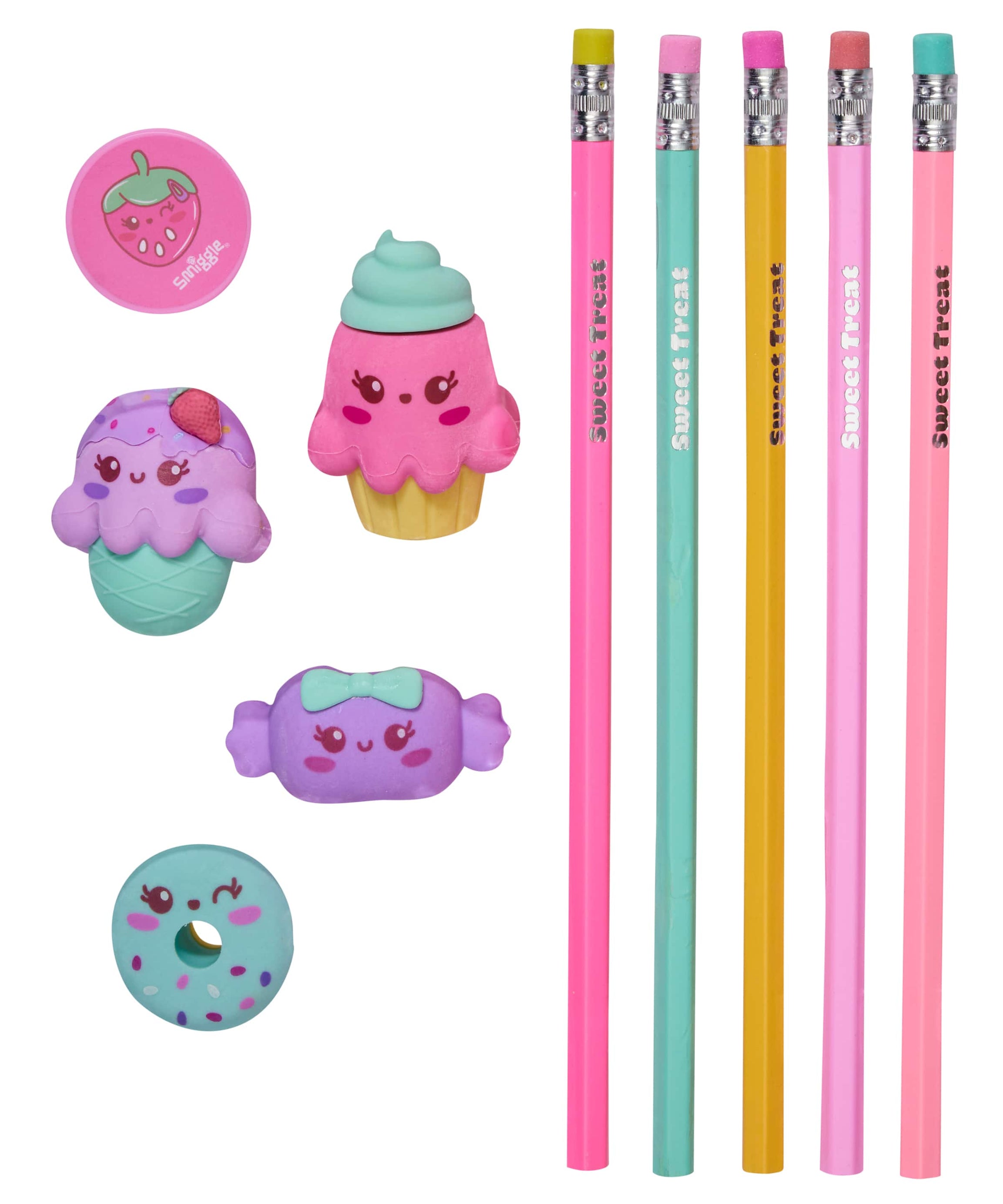 Smiggle - Набор для ластика, карандаша и пенала Vision