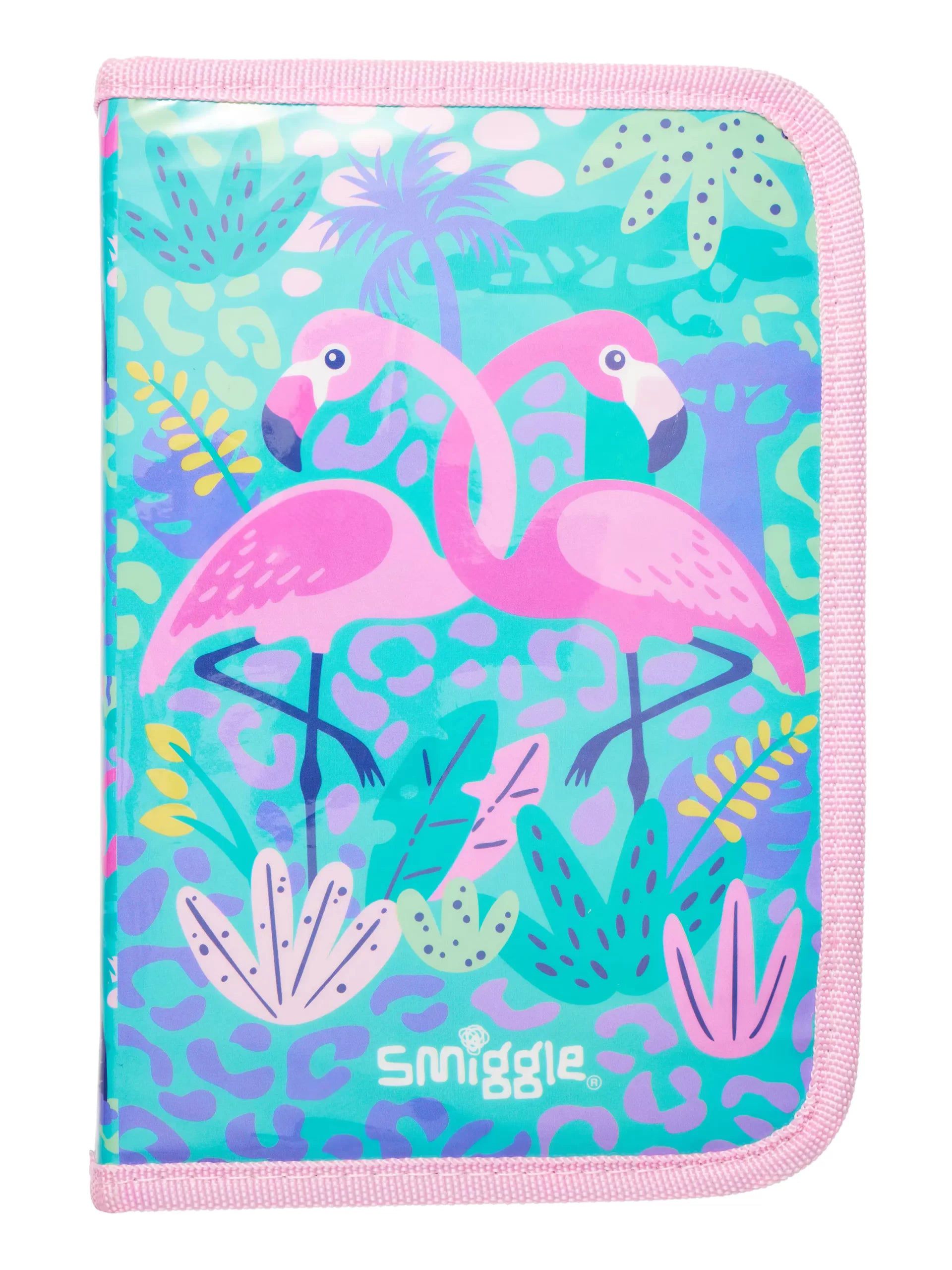 Smiggle - Wild Side  Flamingo Kalem Kutusu ve Kırtasiye Seti