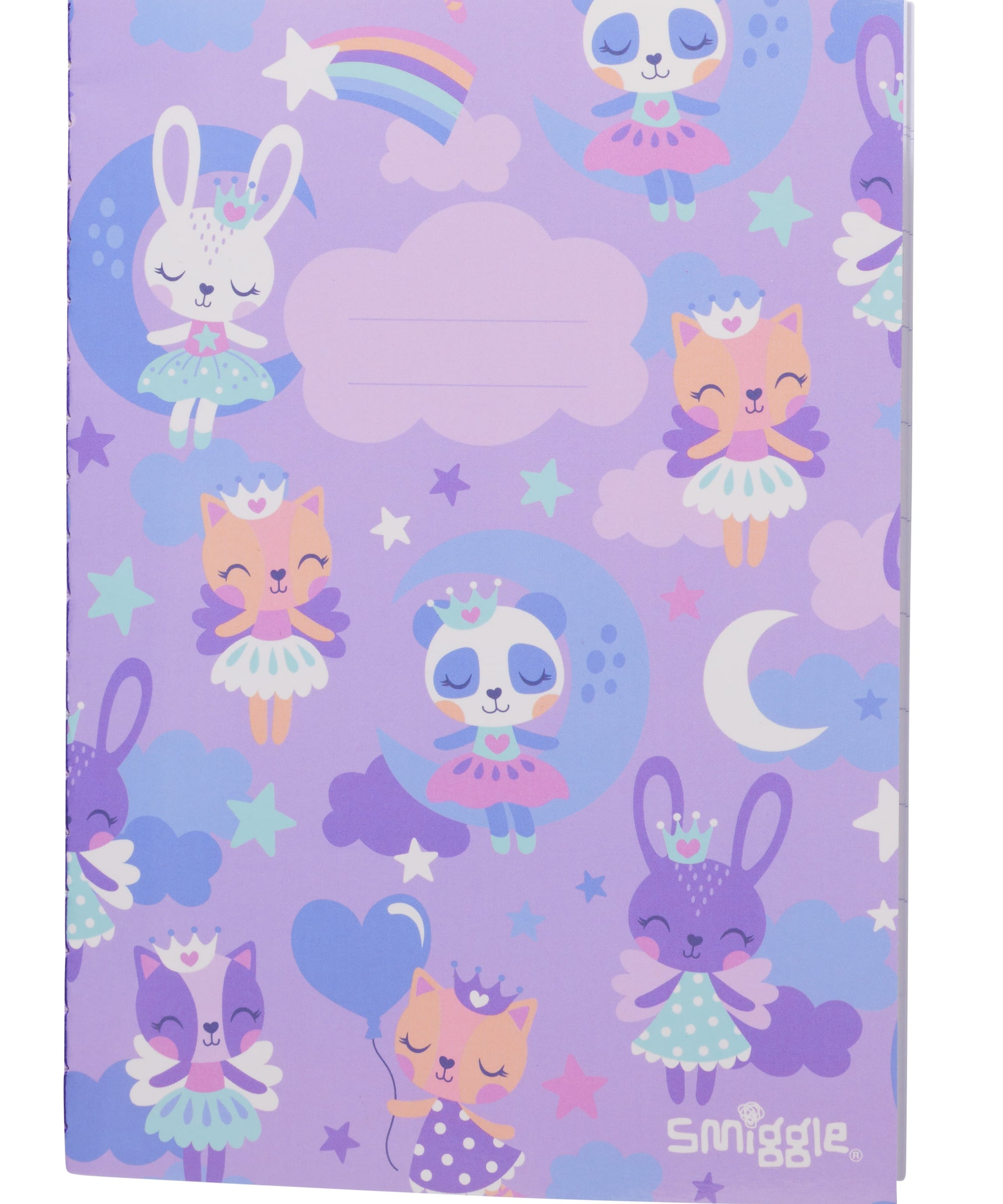 Smiggle - Тетрадь для упражнений Wish A6 в полоску