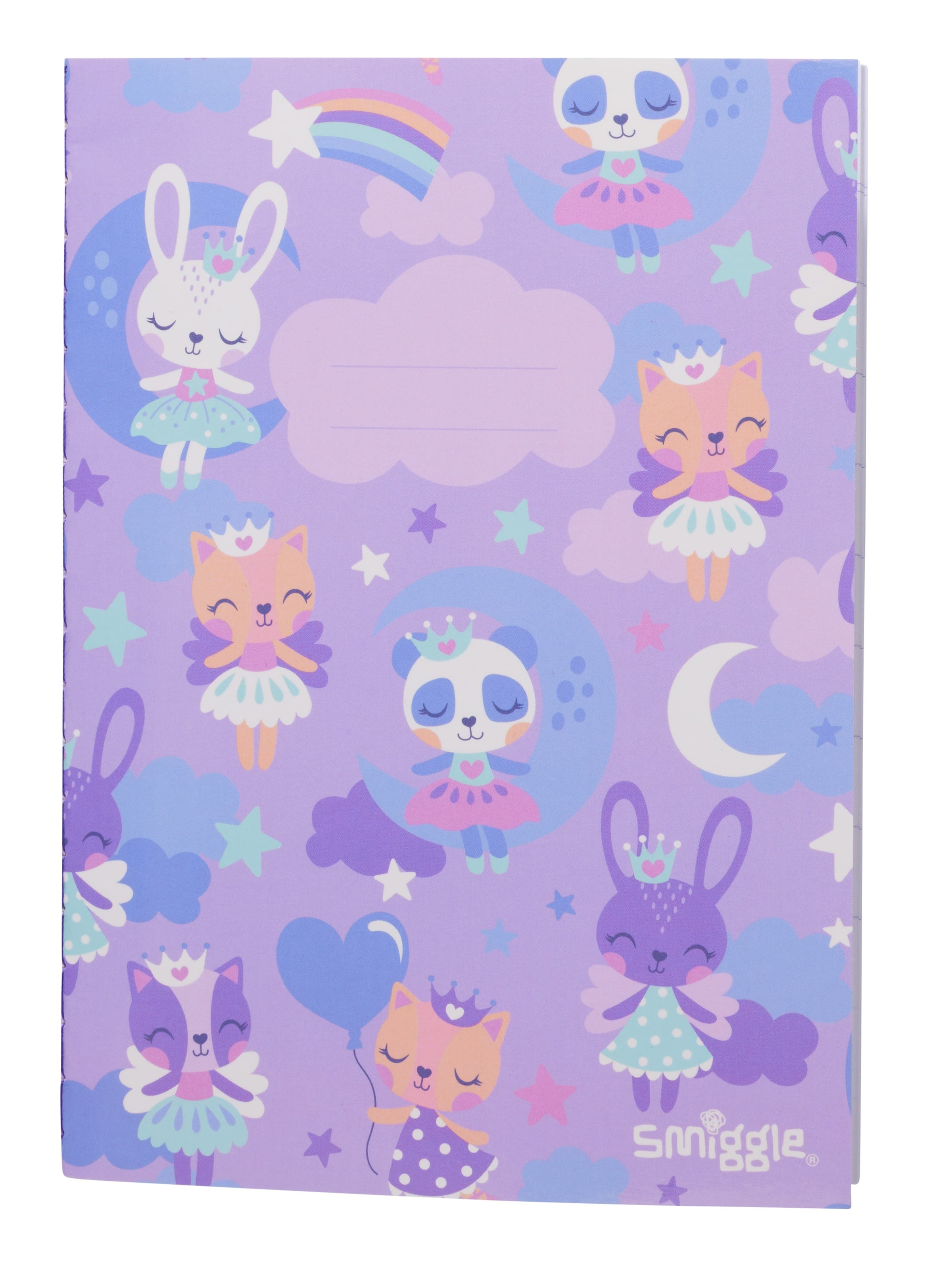 Smiggle - Тетрадь для упражнений Wish A6 в полоску