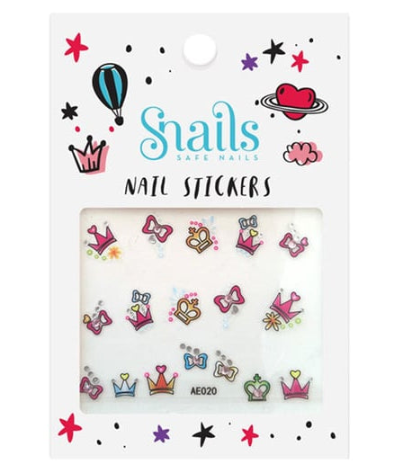 Snails - Tırnak Sticker Seti - Perfect Princess - Dinossi