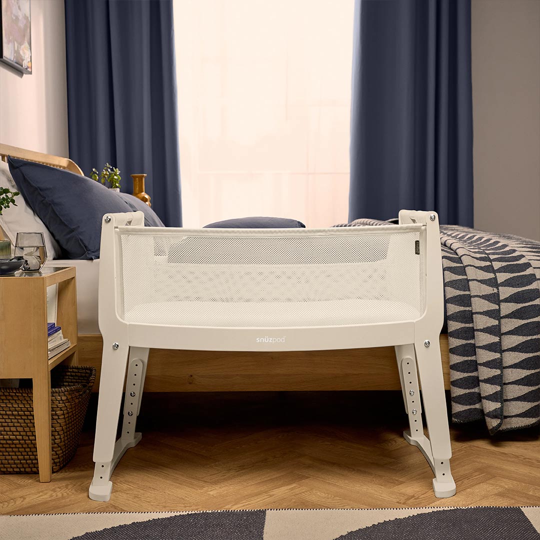 SnuzPod Studio Bedside Crib - Vienna-Bedside Cribs-Vienna-One Size | Natural Baby Shower