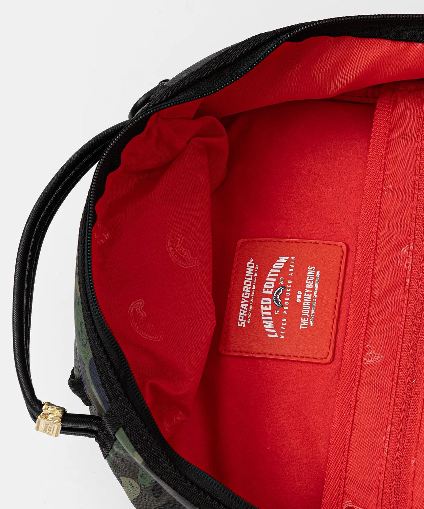 Sprayground - Камуфляжный рюкзак Camo Splash Dlxsv