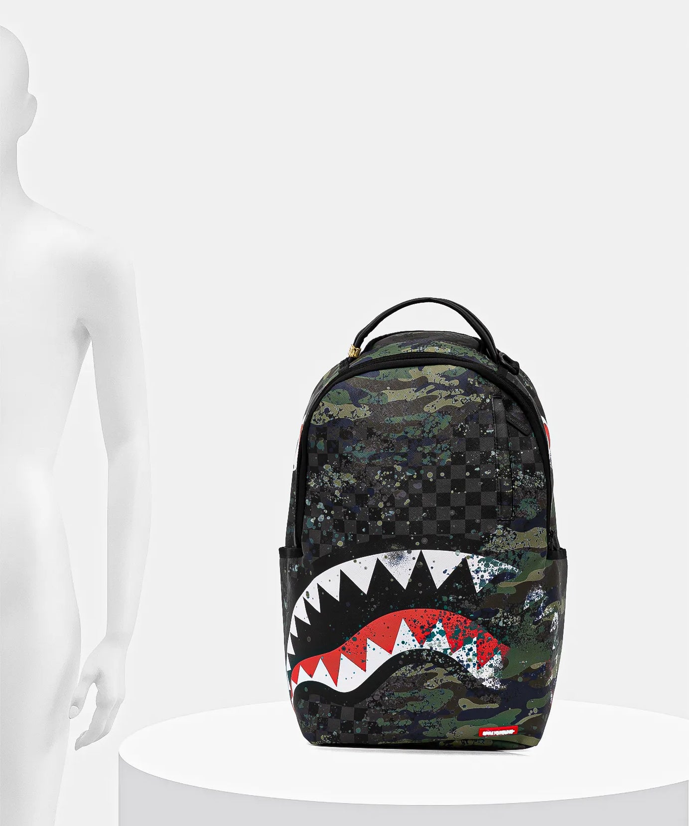 Sprayground - Камуфляжный рюкзак Camo Splash Dlxsv