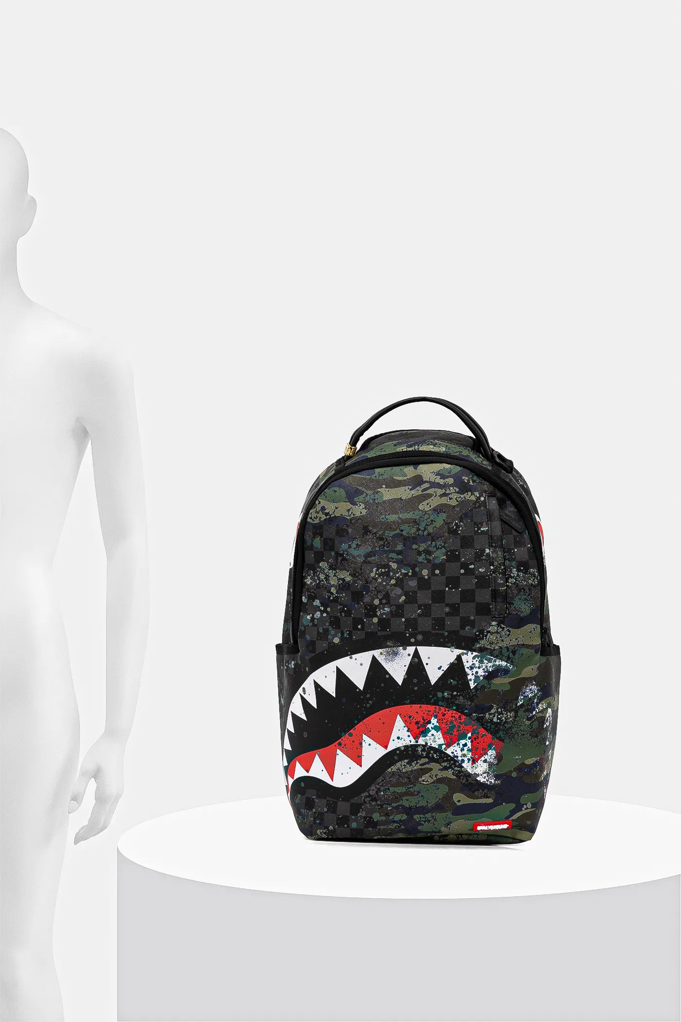 Sprayground - Камуфляжный рюкзак Camo Splash Dlxsv