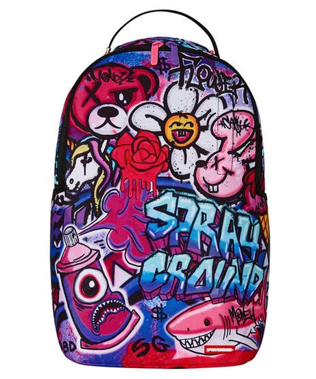 Sprayground - Девочка с граффити принтом Dlxr рюкзак