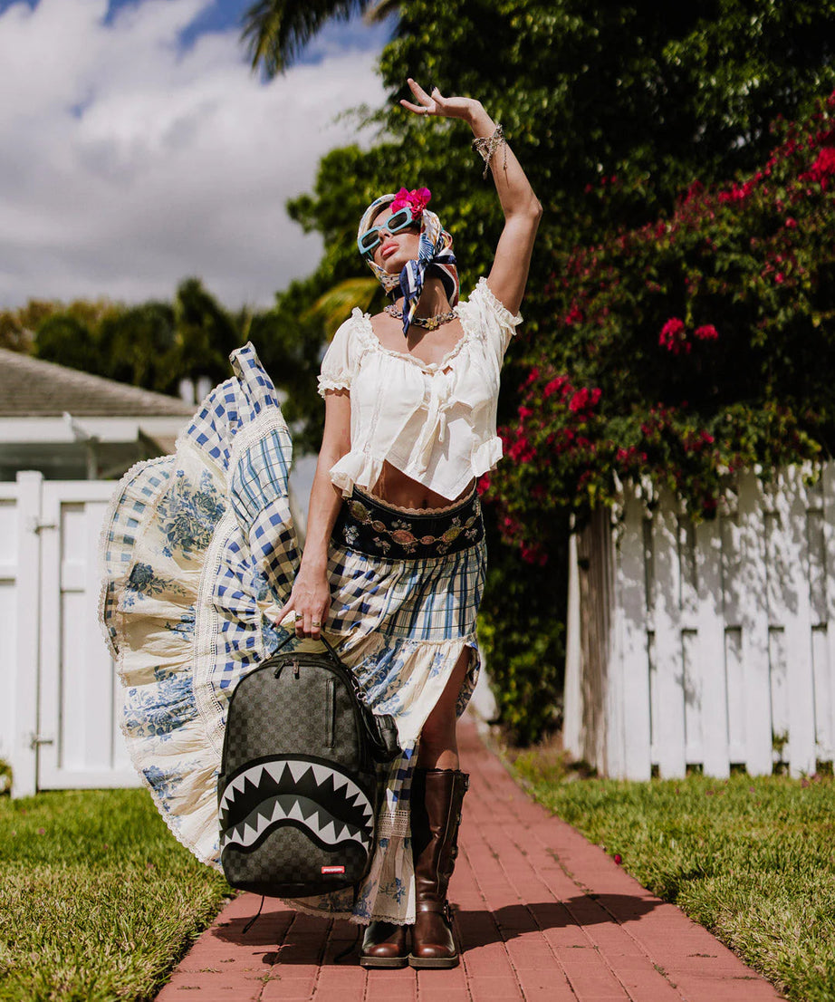 Sprayground - Рюкзак с акулами Lights Out Paris