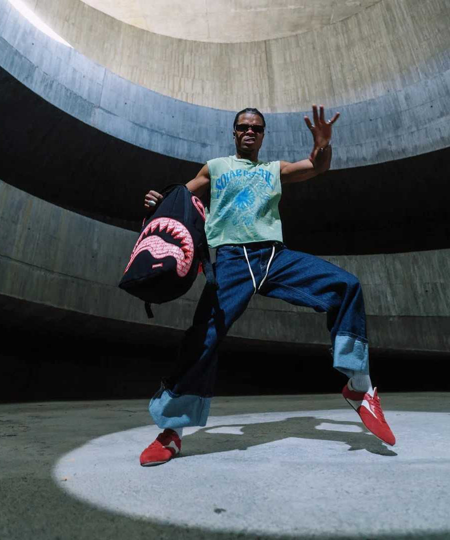 Sprayground - Логотип Mouth Core Dlx Хлопковый Рюкзак