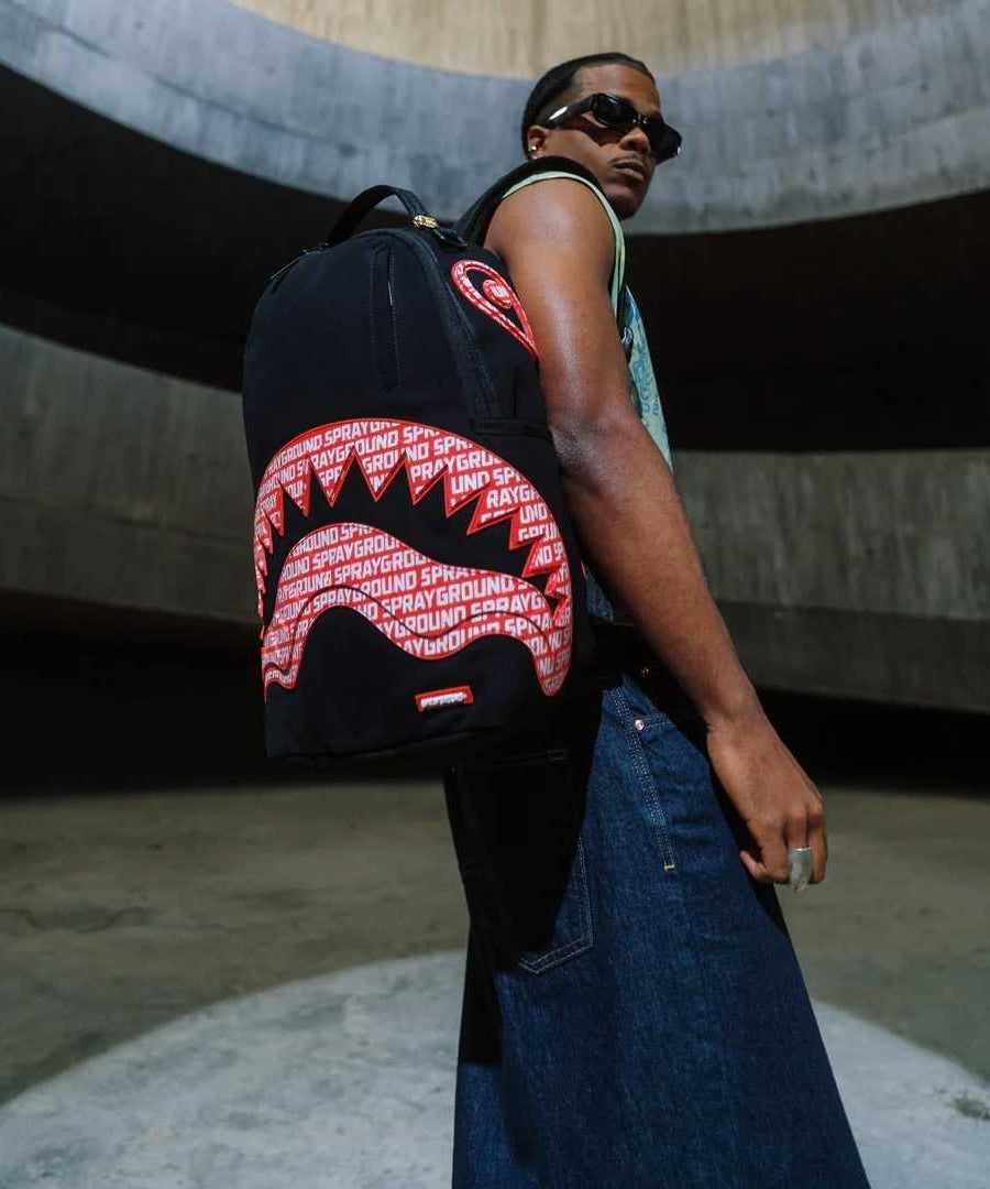 Sprayground - Логотип Mouth Core Dlx Хлопковый Рюкзак