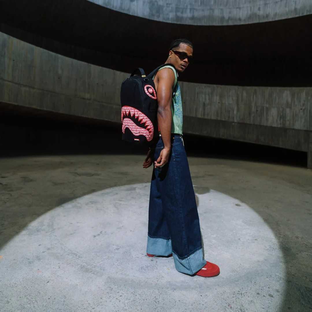 Sprayground - Логотип Mouth Core Dlx Хлопковый Рюкзак