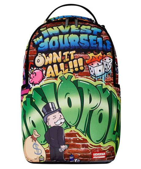 Sprayground - Рюкзак Monopoly Man Graffiti Dlxr
