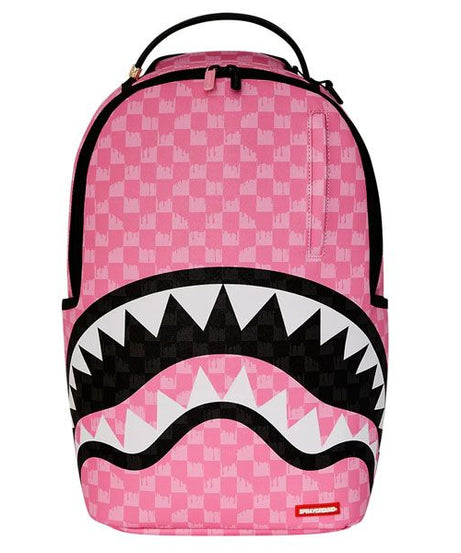 Sprayground - Розовый и черный рюкзак с капельным узором Ekolu Dlxsv