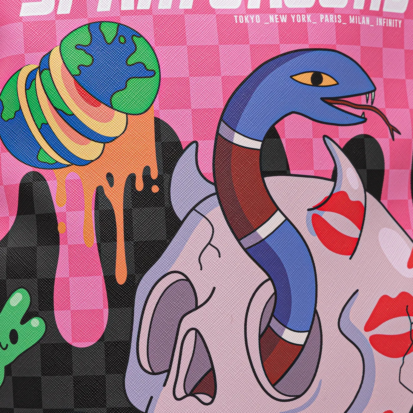 Sprayground - Рюкзак Wtf Skull Drip Dlxsv