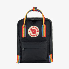Fjällräven Kånken - Rainbow Mini Унисекс черный рюкзак