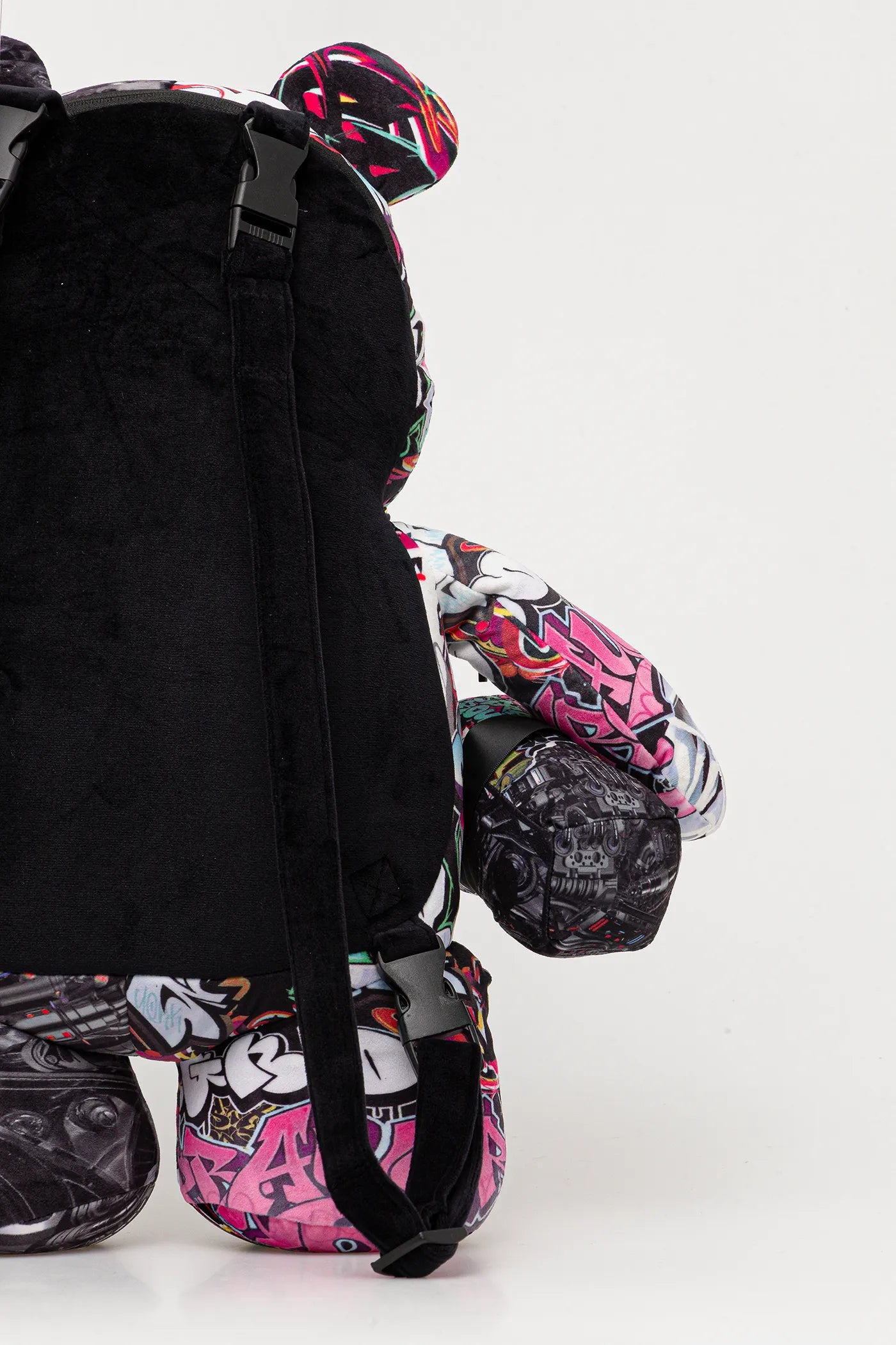 Sprayground - Разделенный Кибершарк Медвежонок Para Рюкзак Teddy