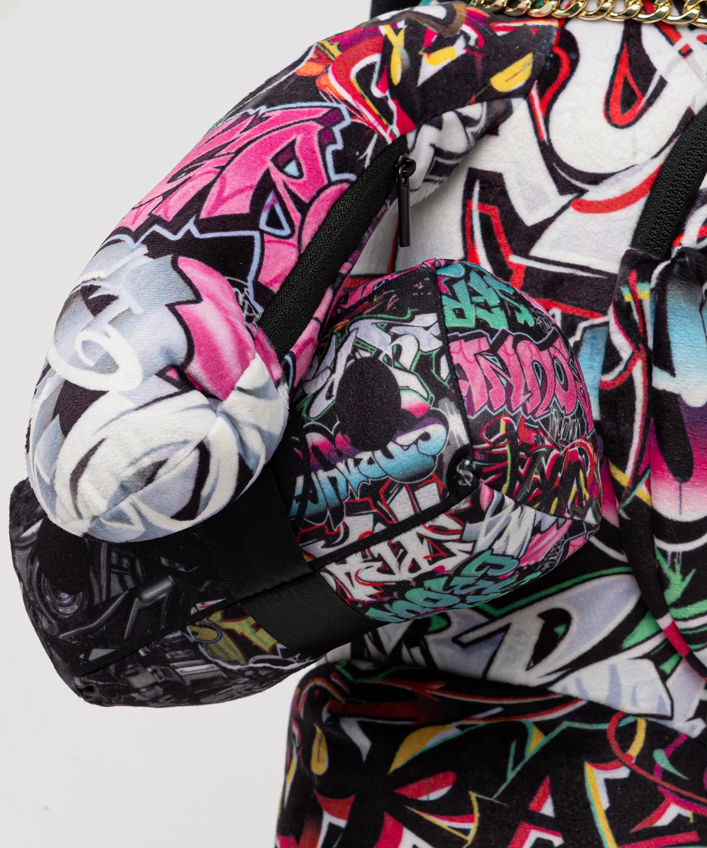 Sprayground - Разделенный Кибершарк Медвежонок Para Рюкзак Teddy