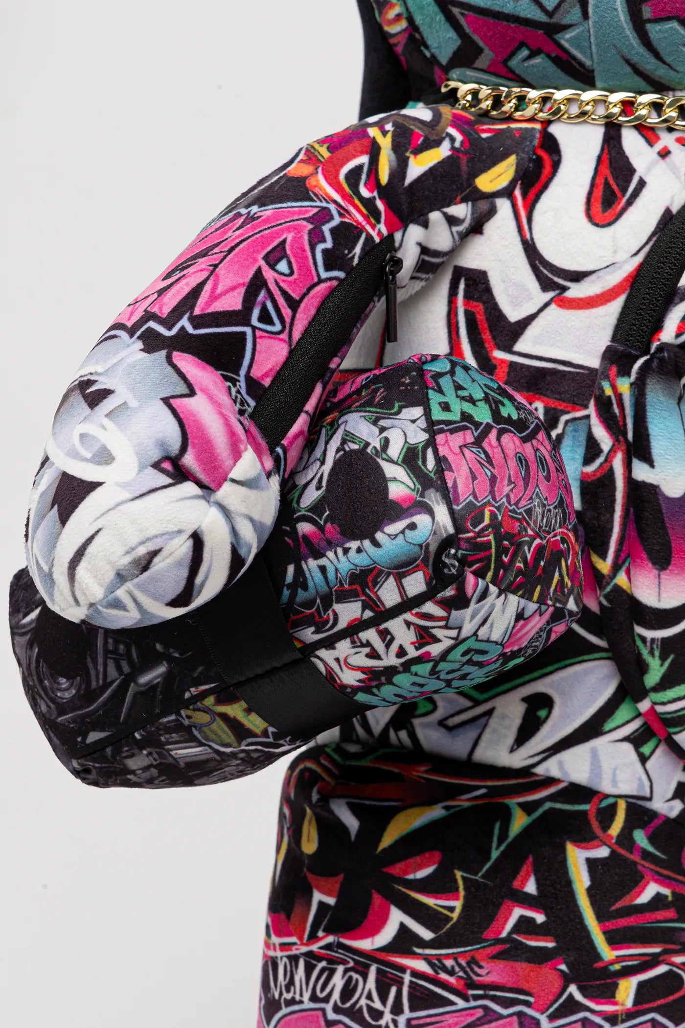 Sprayground - Разделенный Кибершарк Медвежонок Para Рюкзак Teddy