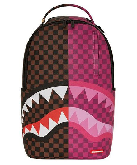 Sprayground - Split Sip Розовый Клетчатый Dlxsv Рюкзак