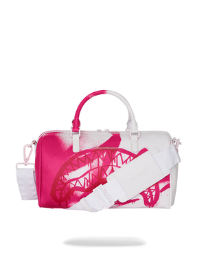 Sprayground — розово-белая сумка Storm для руки и плеча