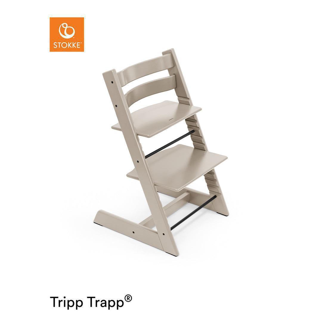 Stokke Tripp Trapp Highchair - Cashmere Grey-Highchairs-Cashmere Grey- | Natural Baby Shower