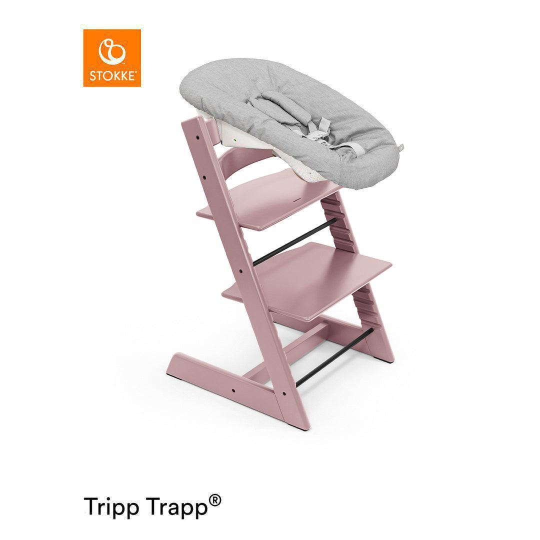 Stokke Tripp Trapp Highchair + Newborn Set-Highchairs-Heather Mauve- | Natural Baby Shower