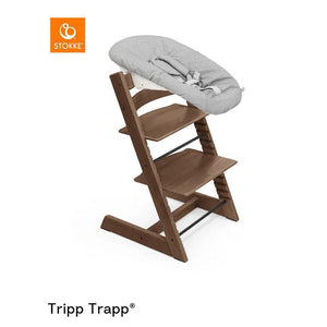 Stokke Tripp Trapp Highchair + Newborn Set-Highchairs-Warm Brown- | Natural Baby Shower