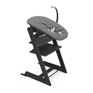 Stokke Tripp Trapp Highchair + Newborn Set-Highchairs-Black- | Natural Baby Shower
