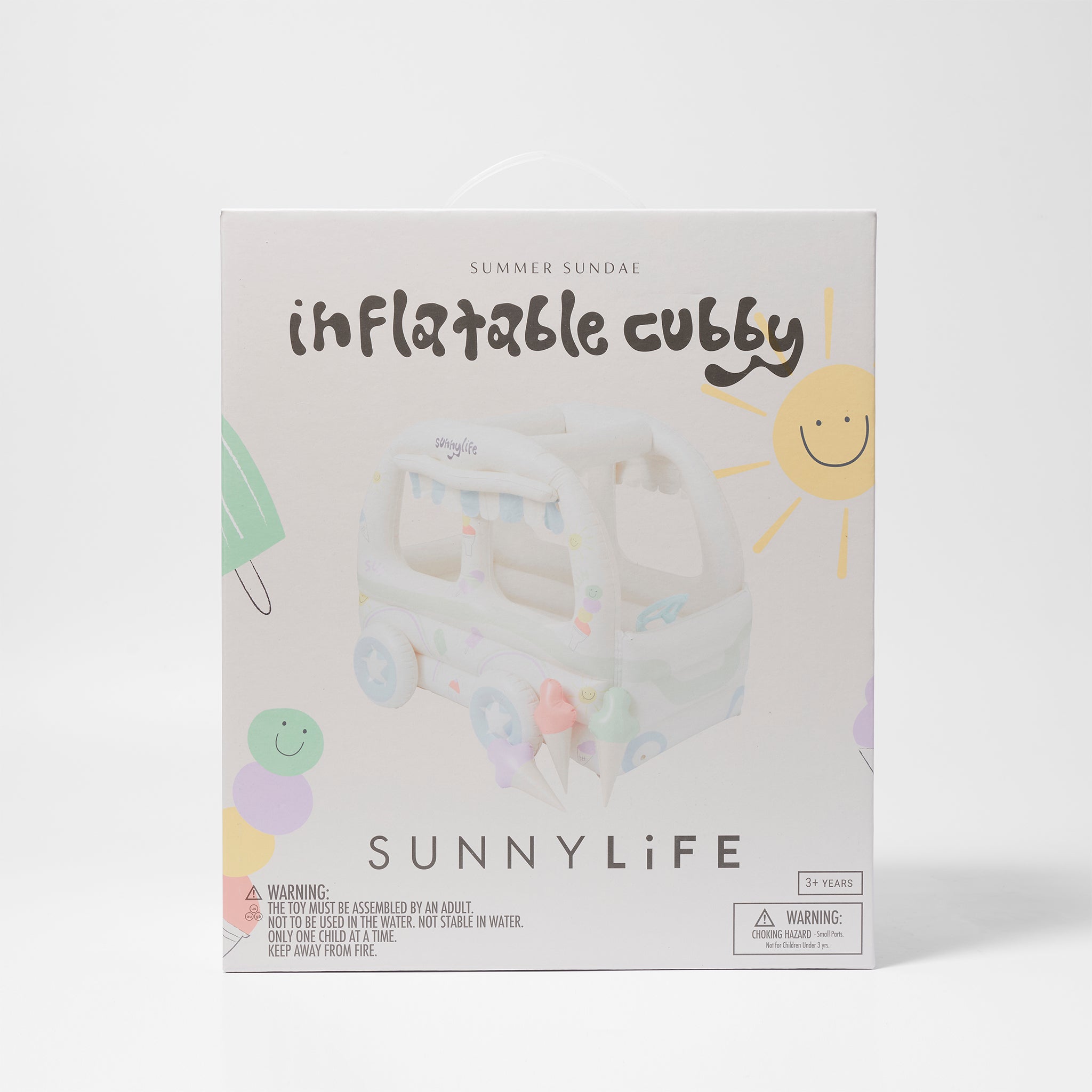Sunnylife - Детский пляжный и садовый надувной игровой набор "Мороженщик"