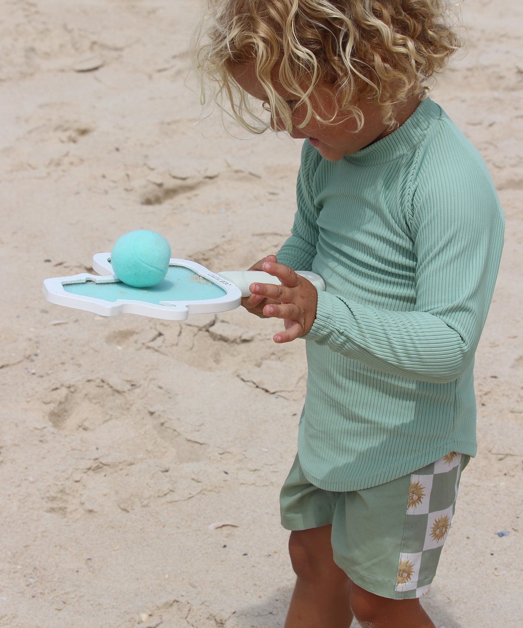 Sunnylife - Детский пляжный набор для тенниса с липучкой