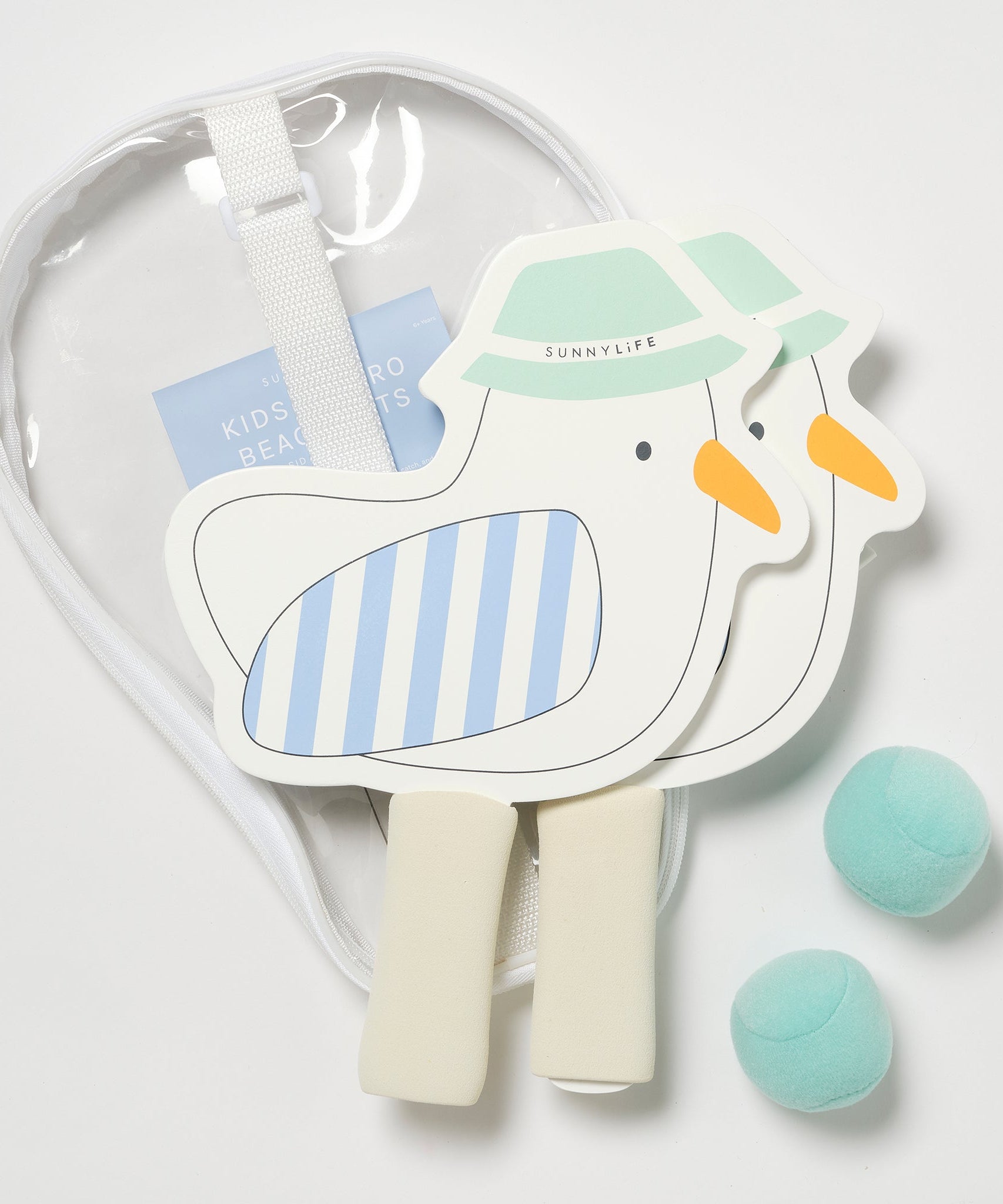 Sunnylife - Детский пляжный набор для тенниса с липучкой