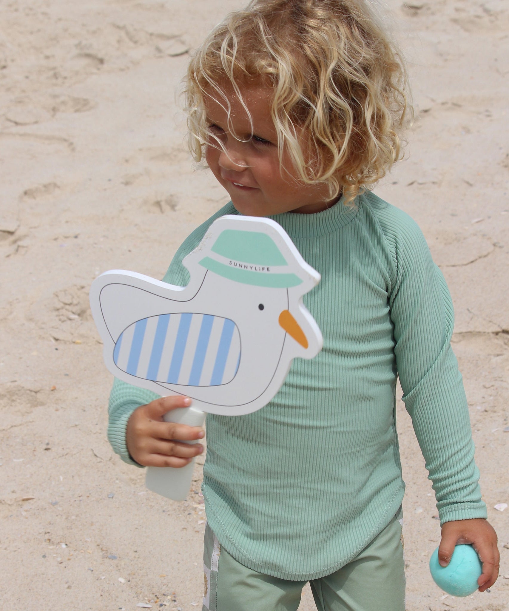 Sunnylife - Детский пляжный набор для тенниса с липучкой