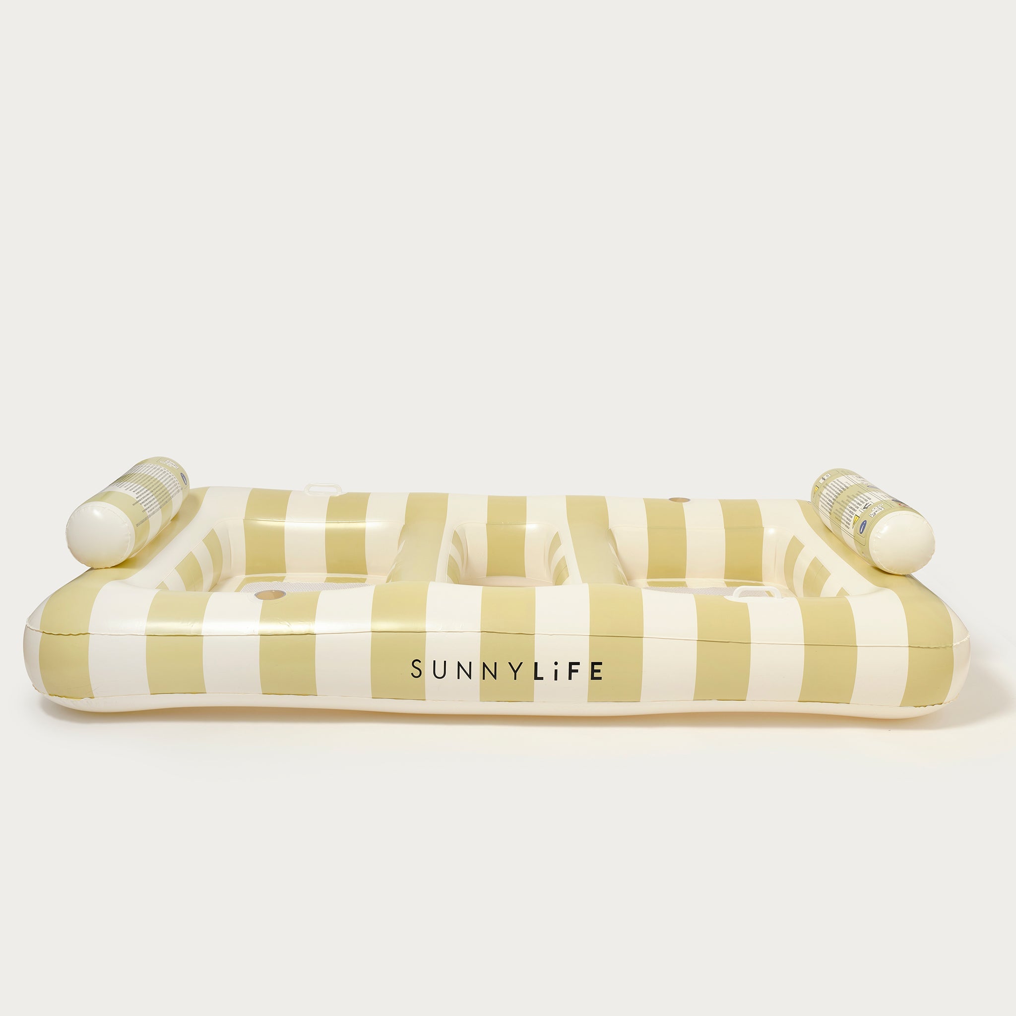 Sunnylife - Casa Sand Stripe Двойной надувной матрас для моря и бассейна