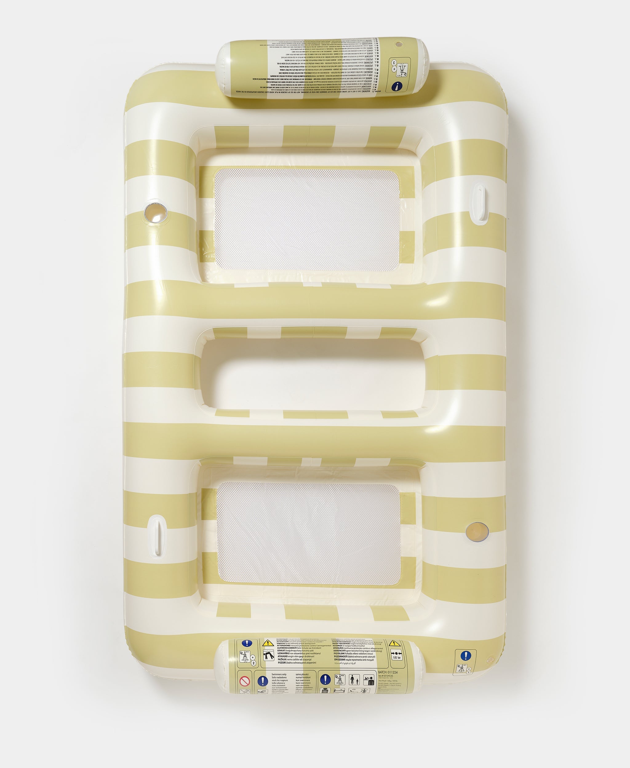 Sunnylife - Casa Sand Stripe Двойной надувной матрас для моря и бассейна