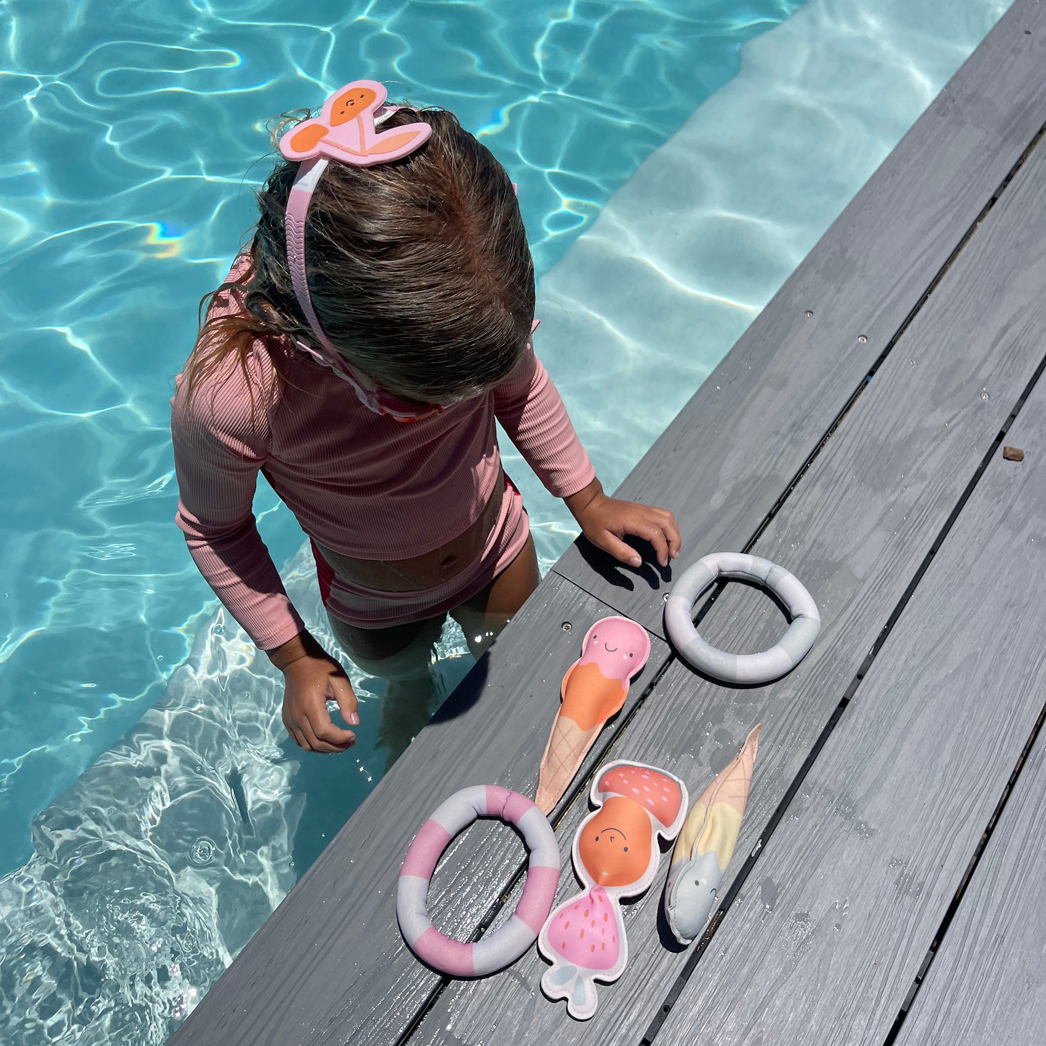 Sunnylife - Cotton Candy Игрушки для плавания и ныряния в море и бассейне