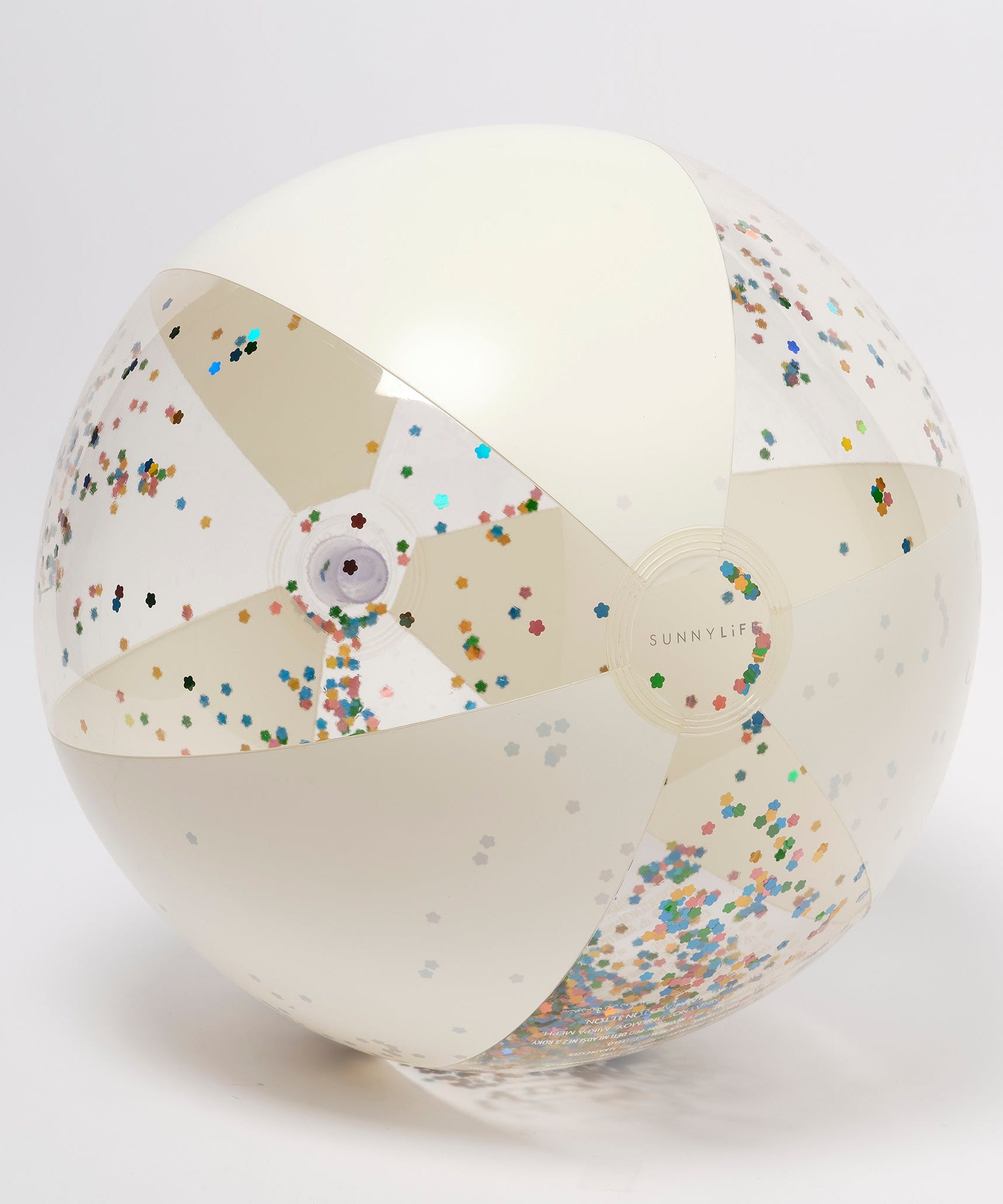 Sunnylife - Cotton Candy Надувной Блестящий Пляжный Мяч