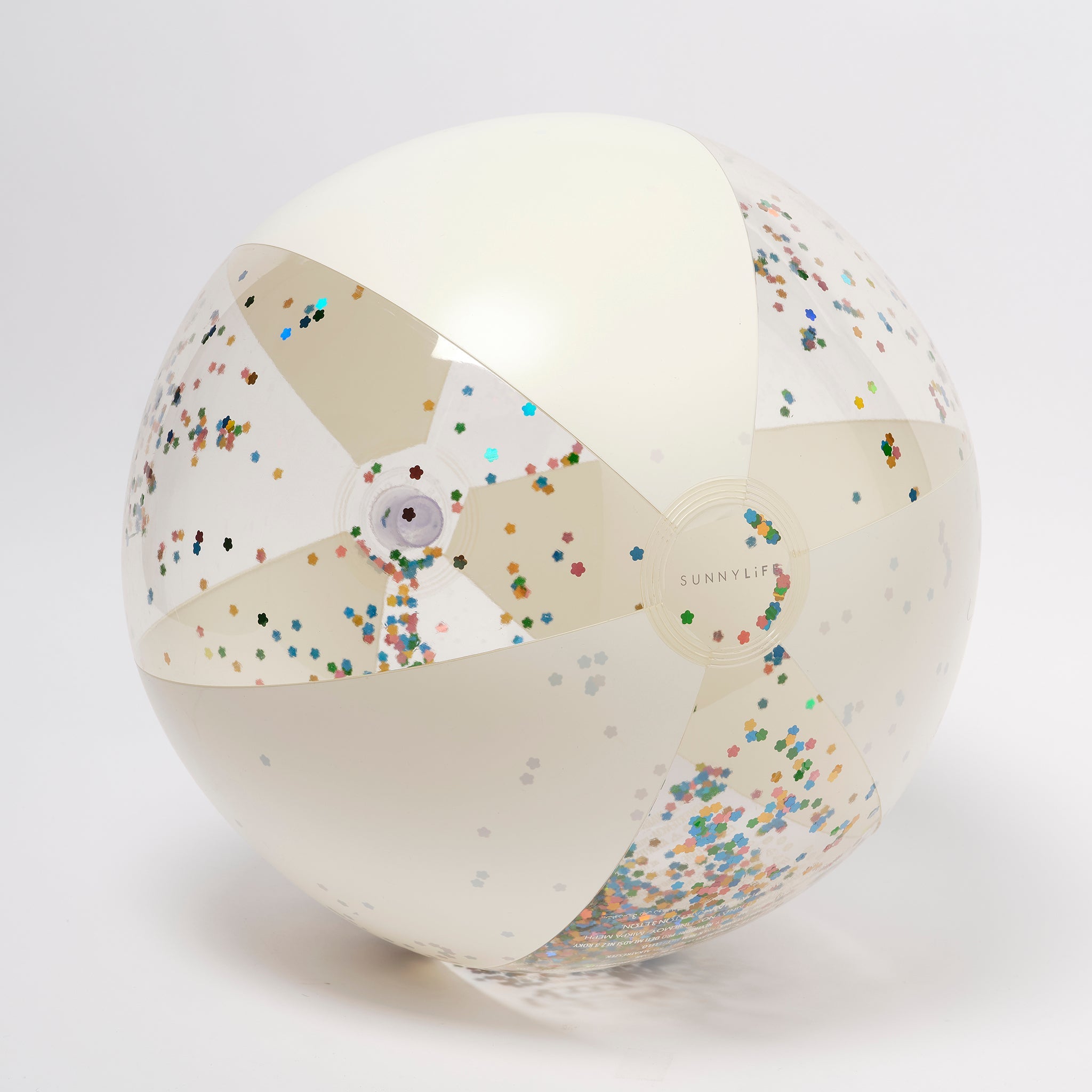 Sunnylife - Cotton Candy Надувной Блестящий Пляжный Мяч