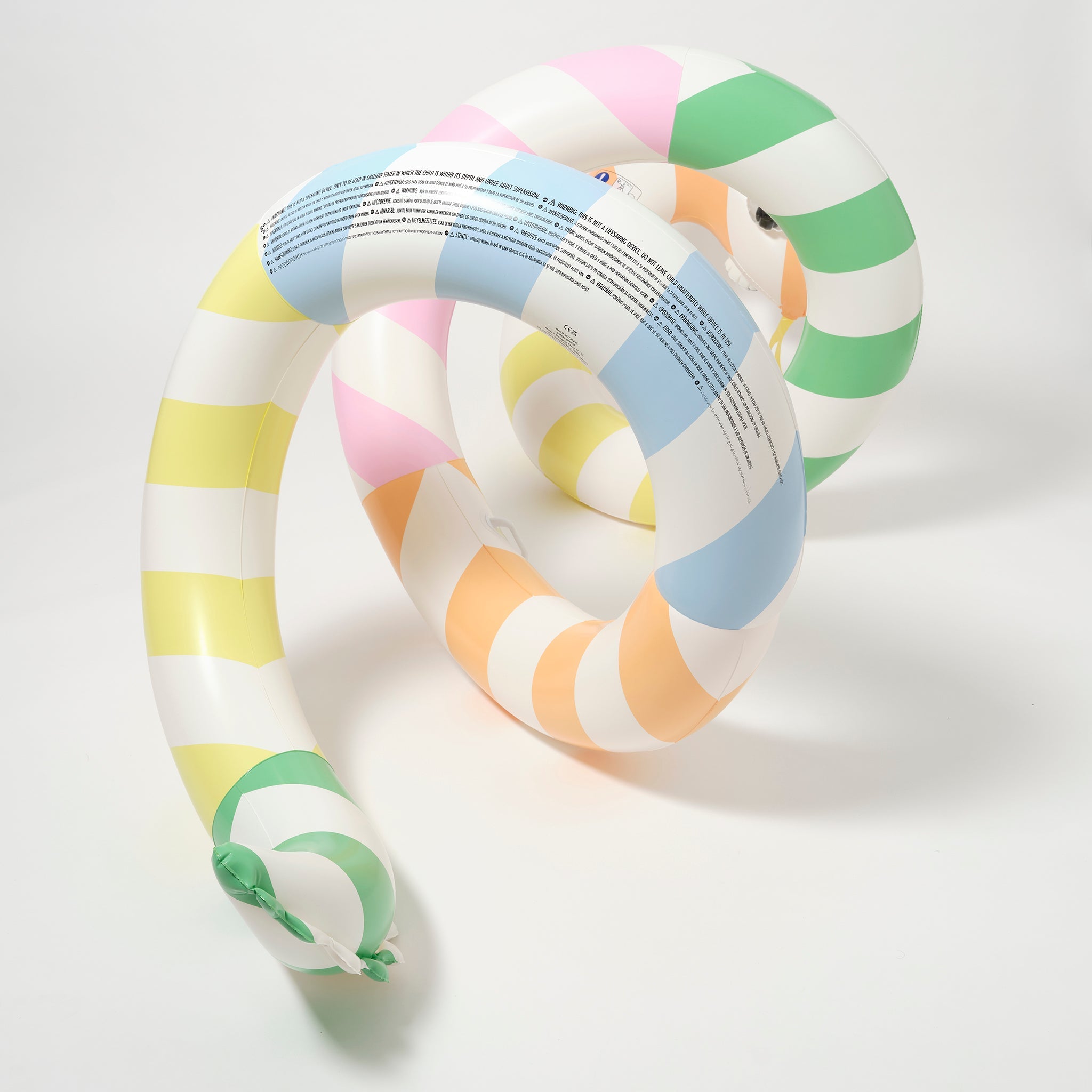 Sunnylife - Огромный надувной бассейн-змея и матрас для развлечений