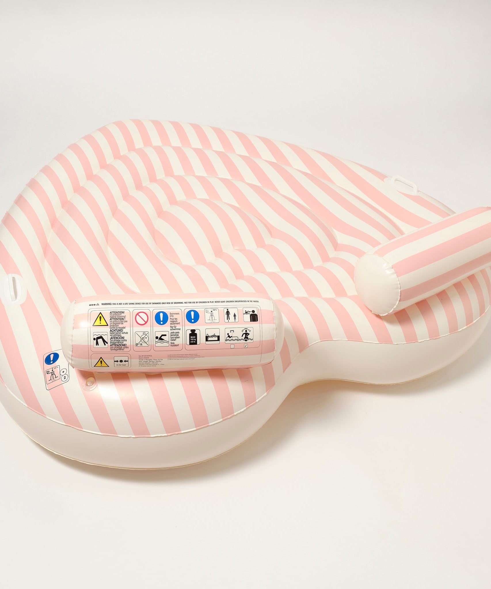 Sunnylife - Украл моё сердце Двойной надувной бассейн и морская кровать