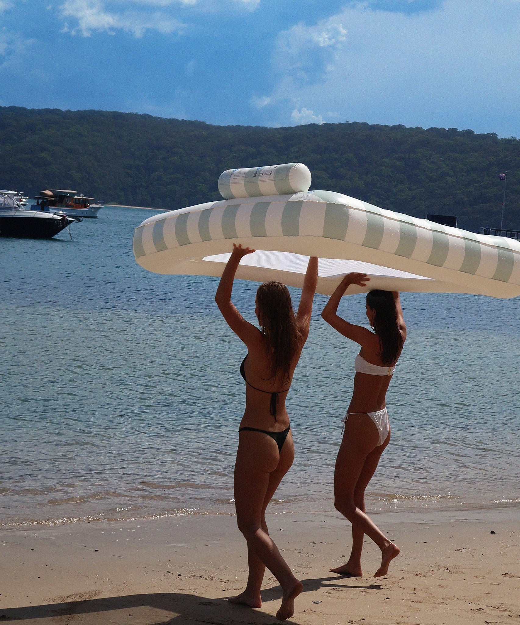 Sunnylife - Vacay Мягкий Двойной Надувной Морской Матрас