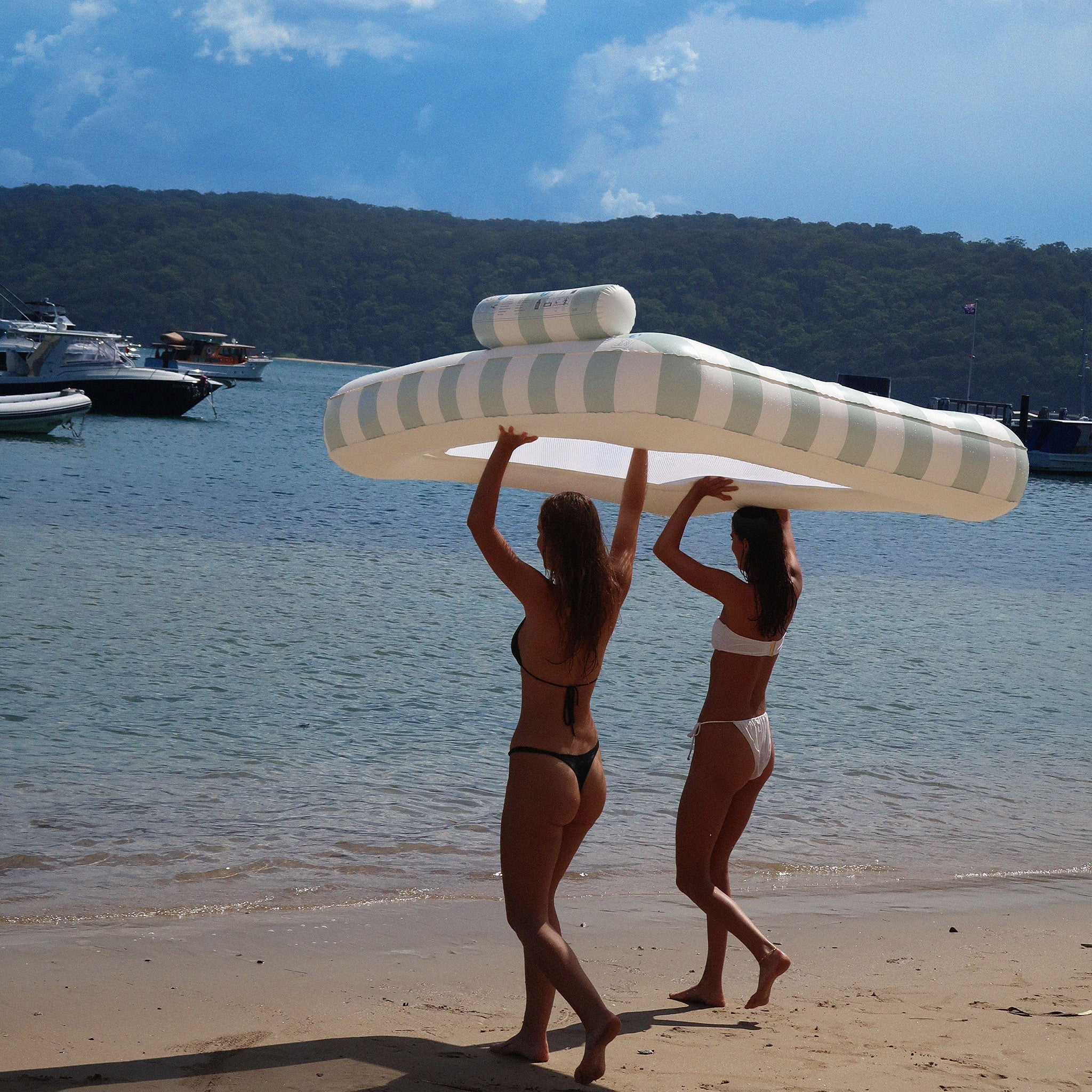 Sunnylife - Vacay Мягкий Двойной Надувной Морской Матрас