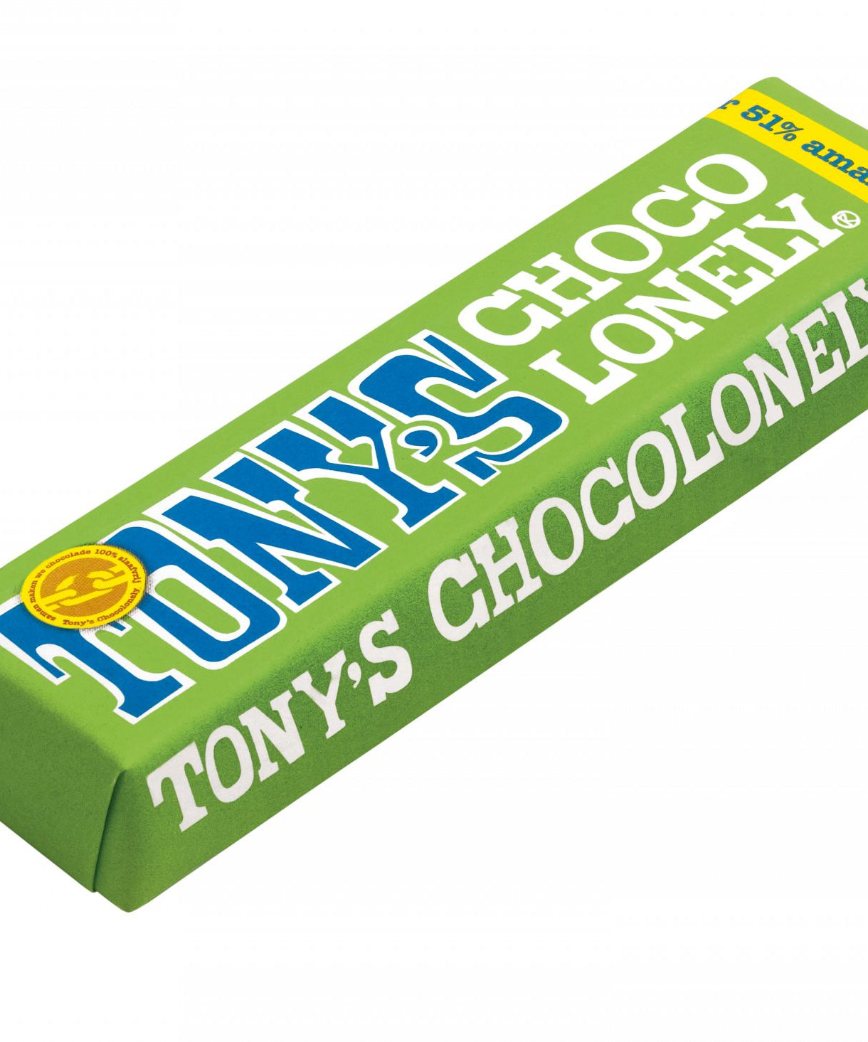 Tonys Chocolonely - Sütlü Bademli Çikolata Barı 47G-Dinossi