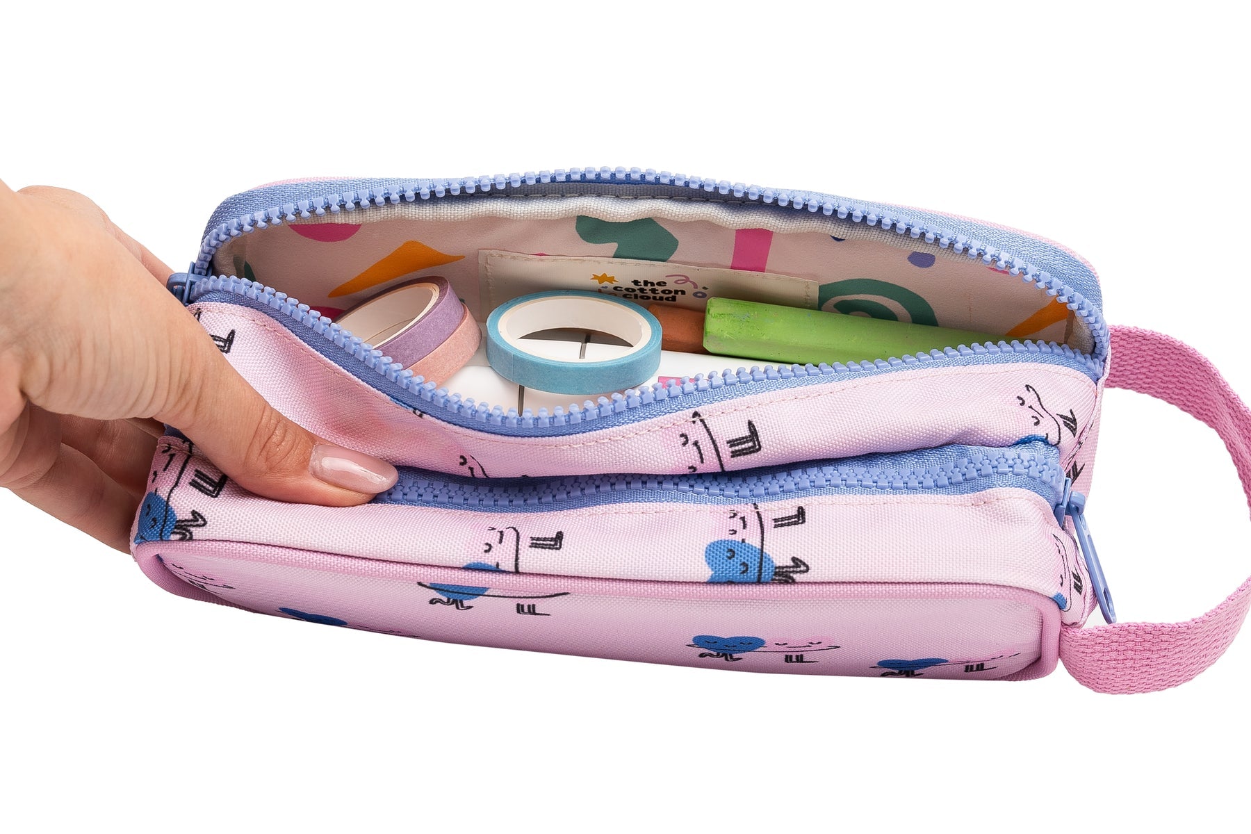 The Cotton Cloud - Funky Dogs Двухсекционный пенал