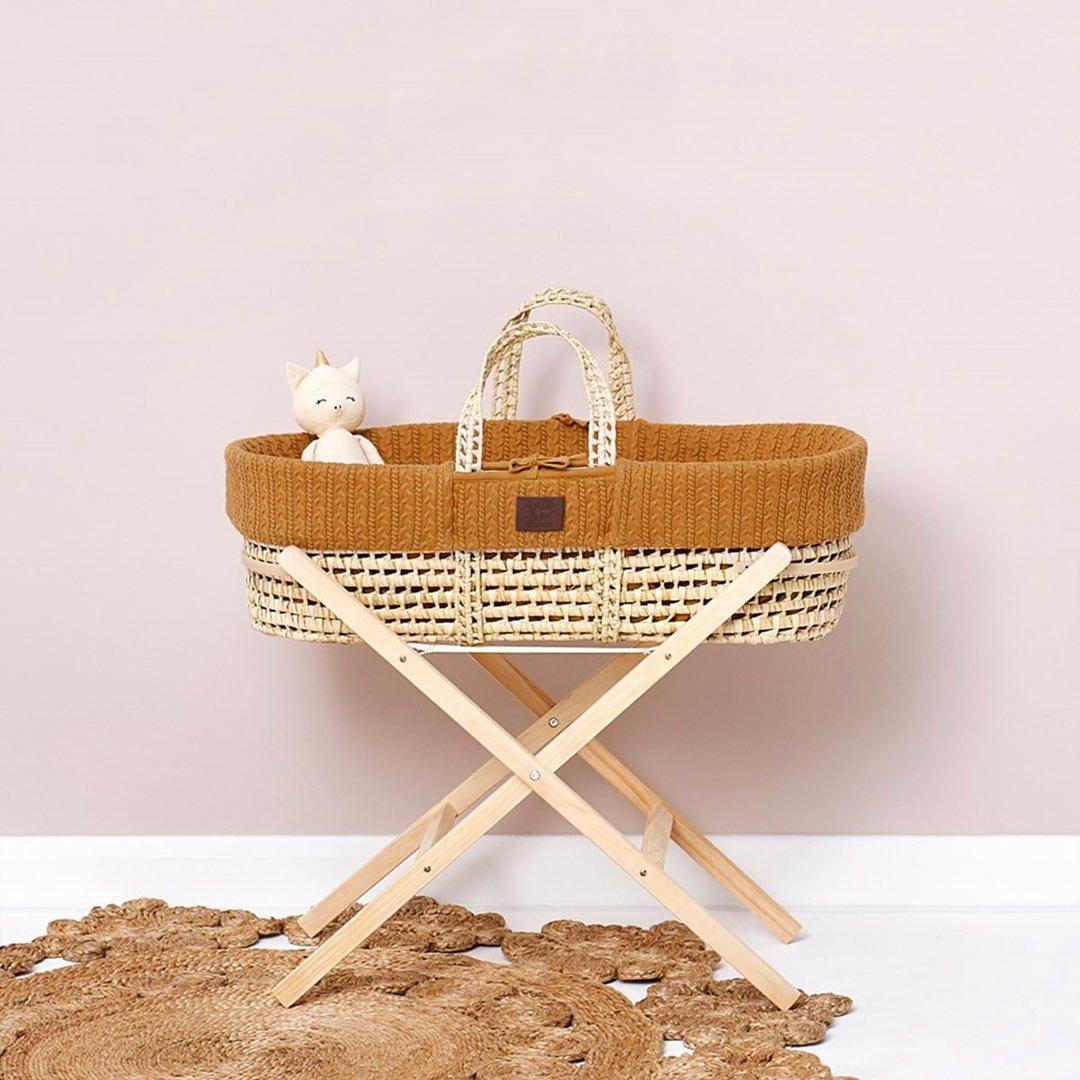 The Little Green Sheep Moses Basket Stand - Natural-Moses Basket Stands- | Natural Baby Shower