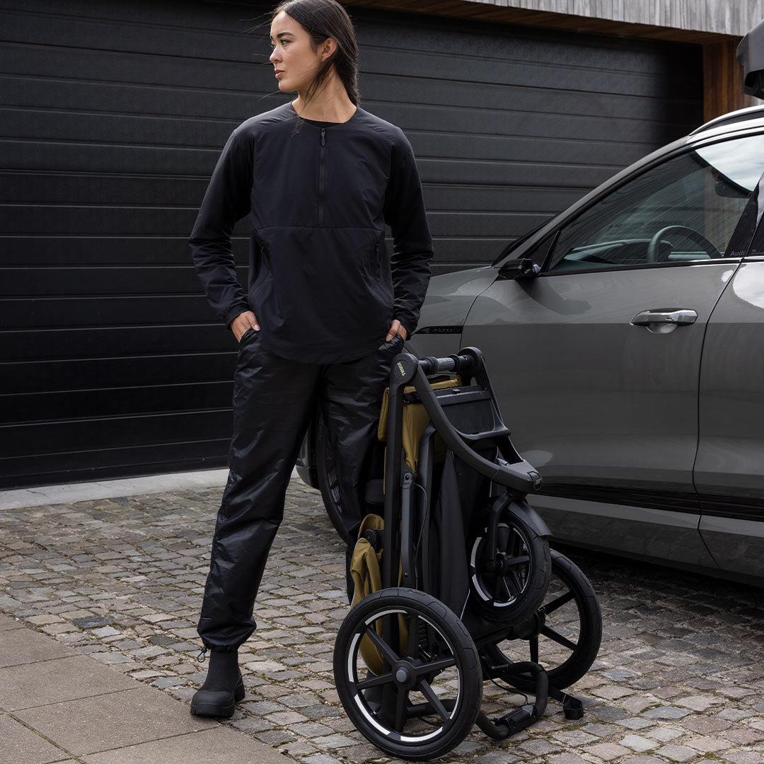 Thule Urban Glide 3 Stroller - Black-Strollers-Black- | Natural Baby Shower